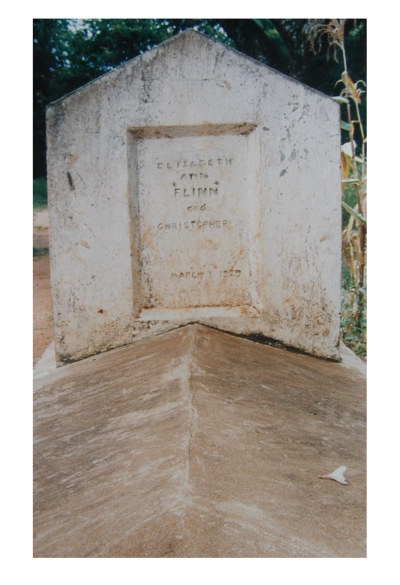 The grave at Mpwapwa, Tanzania